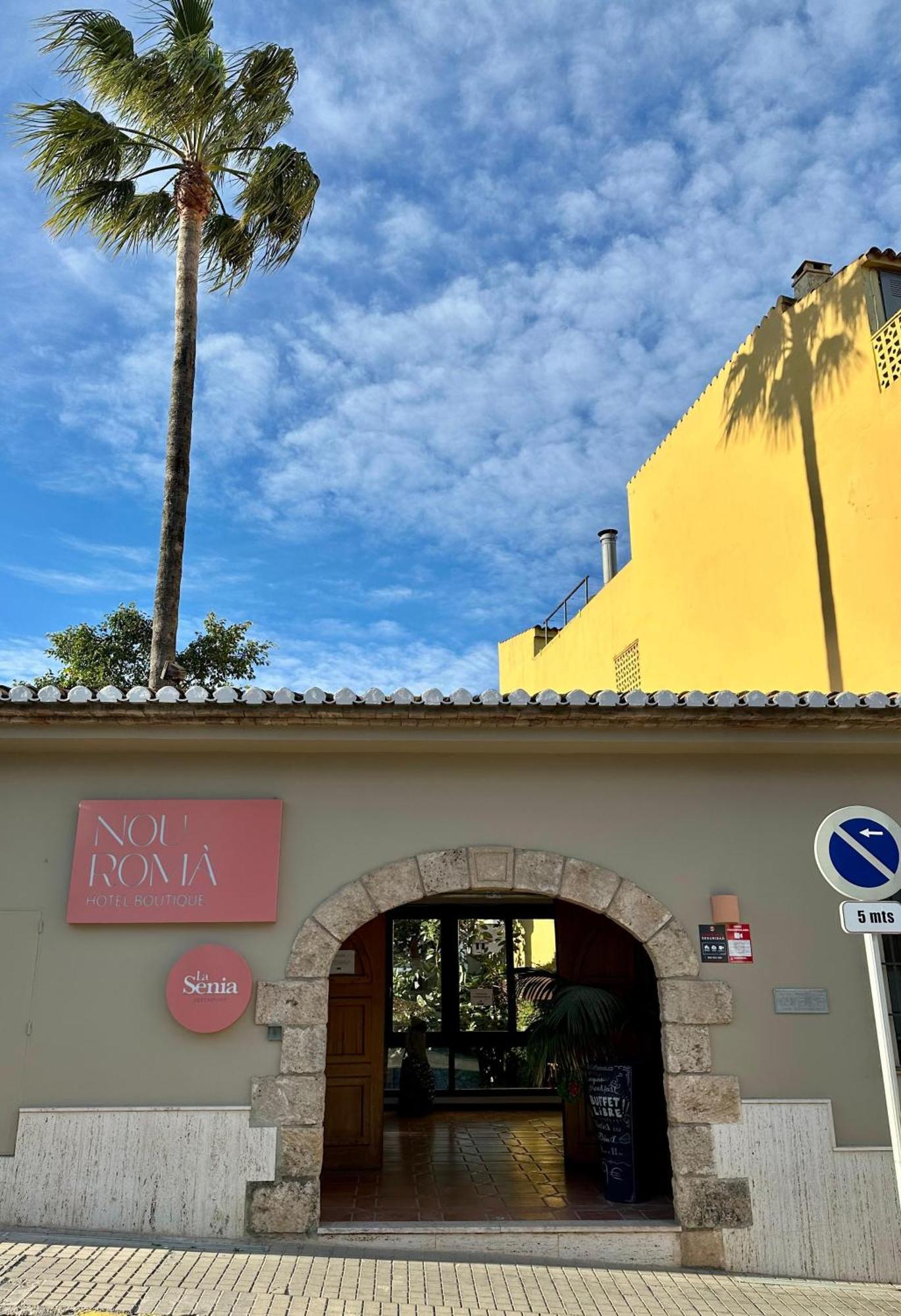 דניה Hotel Nou Roma מראה חיצוני תמונה